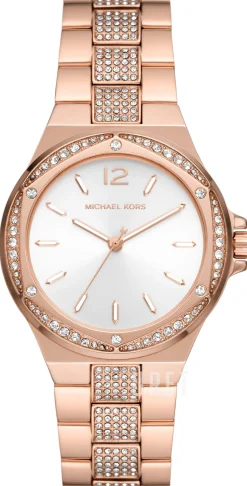 Lennox Silverfärgad/Roséguldstonat stål Ø37 mm