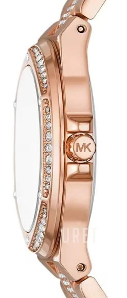 Lennox Silverfärgad/Roséguldstonat stål Ø37 mm