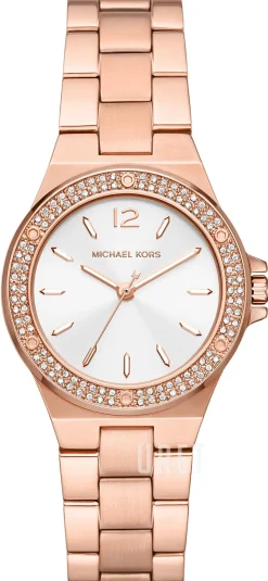 Lennox Silverfärgad/Roséguldstonat stål Ø33 mm