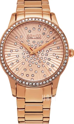 Lenox Roséguldstonad/Roséguldstonat stål Ø40 mm