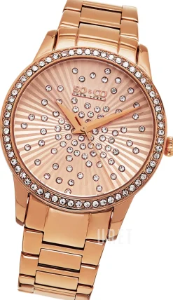 Lenox Roséguldstonad/Roséguldstonat stål Ø40 mm