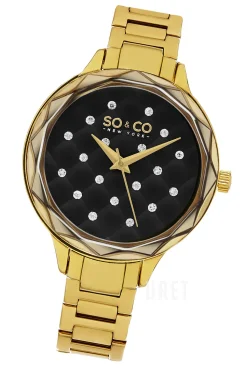 Lenox Svart/Gulguldtonat stål Ø38 mm