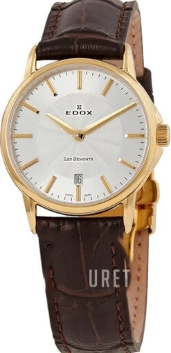 Les Bemonts Silverfärgad/Läder Ø28 mm