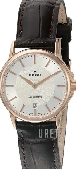 Les Bemonts Silverfärgad/Läder Ø28 mm