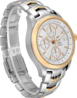 Link Chronograph Silverfärgad/Stål Ø42 mm