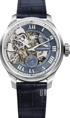 L.U.C Blå/Läder Ø42.5 mm