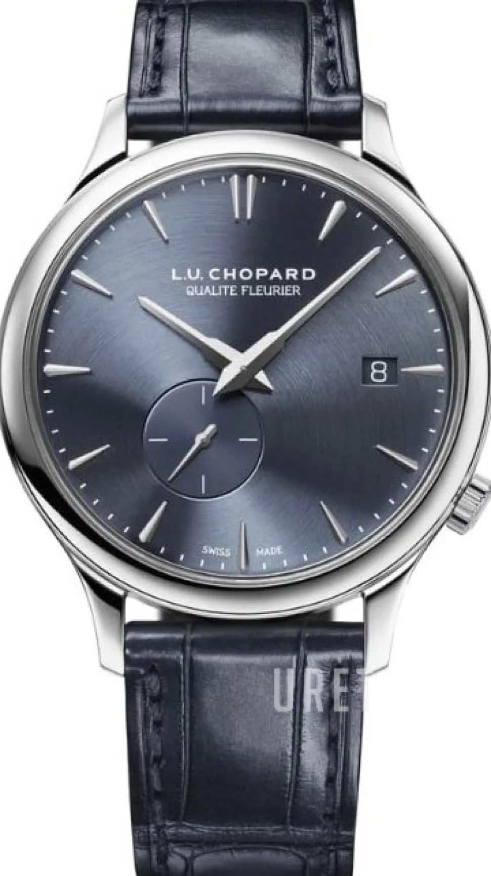 L.U.C Blå/Läder Ø40 mm