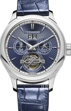 L.U.C Blå/Läder Ø46 mm