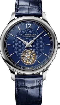 L.U.C Blå/Läder Ø40 mm