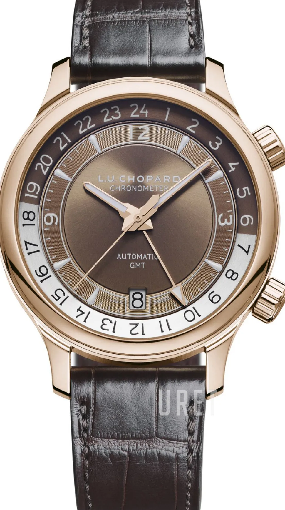 L.U.C Brun/Läder Ø42 mm