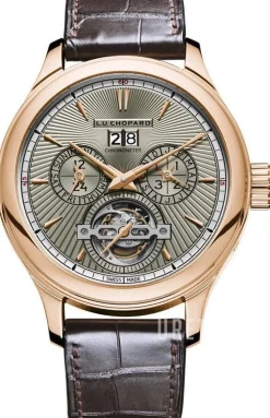 L.U.C Grå/Läder Ø46 mm