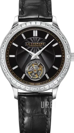 L.U.C Svart/Läder Ø40 mm