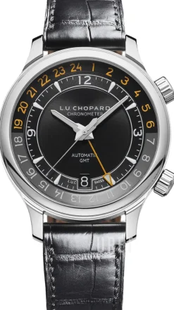 L.U.C Svart/Läder Ø42 mm