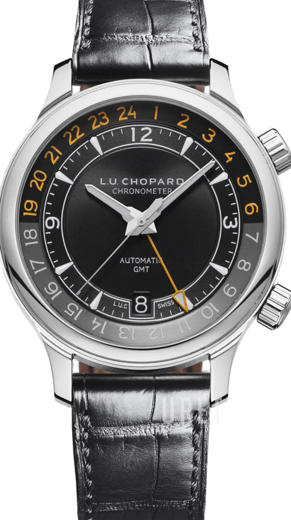 L.U.C Svart/Läder Ø42 mm