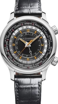 L.U.C Svart/Läder Ø42 mm