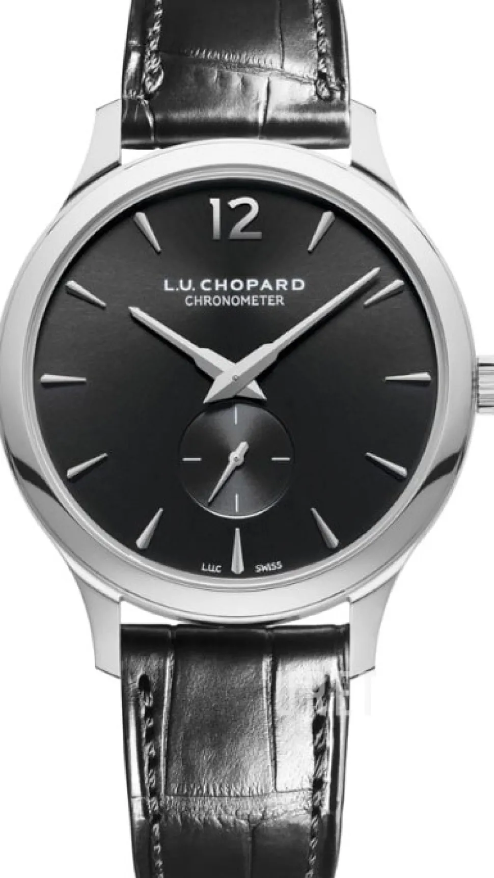 L.U.C Svart/Läder Ø40 mm