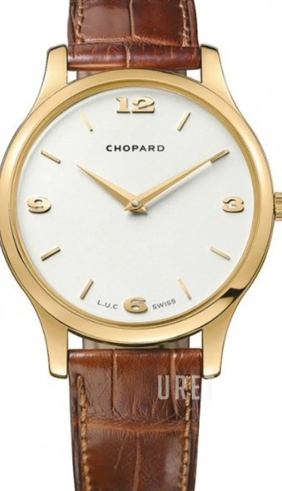 L.U.C XP Silverfärgad/Läder Ø39.5 mm