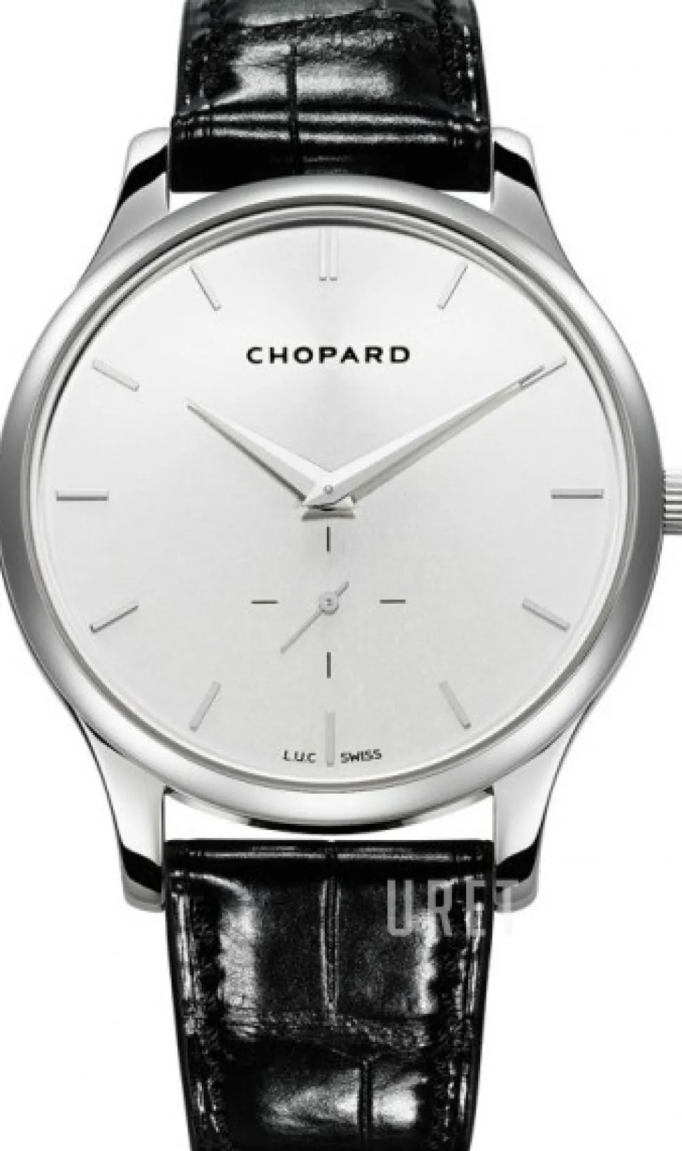 L.U.C XPS Silverfärgad/Läder Ø39.5 mm