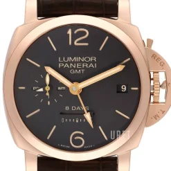 Luminor Brun/Läder Ø44 mm