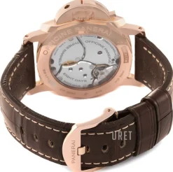 Luminor Brun/Läder Ø44 mm