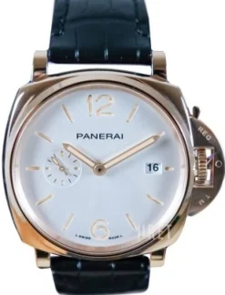 Luminor Due Vit/Läder Ø42 mm