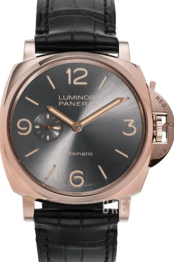 Luminor Grå/Läder Ø45 mm