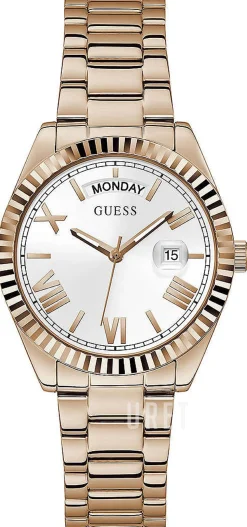 Luna Silverfärgad/Roséguldstonat stål Ø36 mm