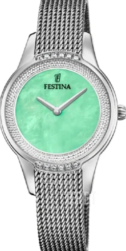 Mademoiselle Grön/Stål Ø30.2 mm