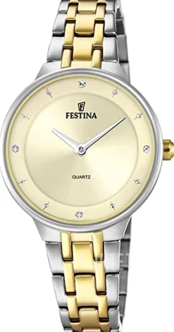 Mademoiselle Guld/Gulguldtonat stål Ø30.5 mm