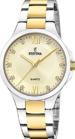 Mademoiselle Guld/Gulguldtonat stål Ø34.5 mm