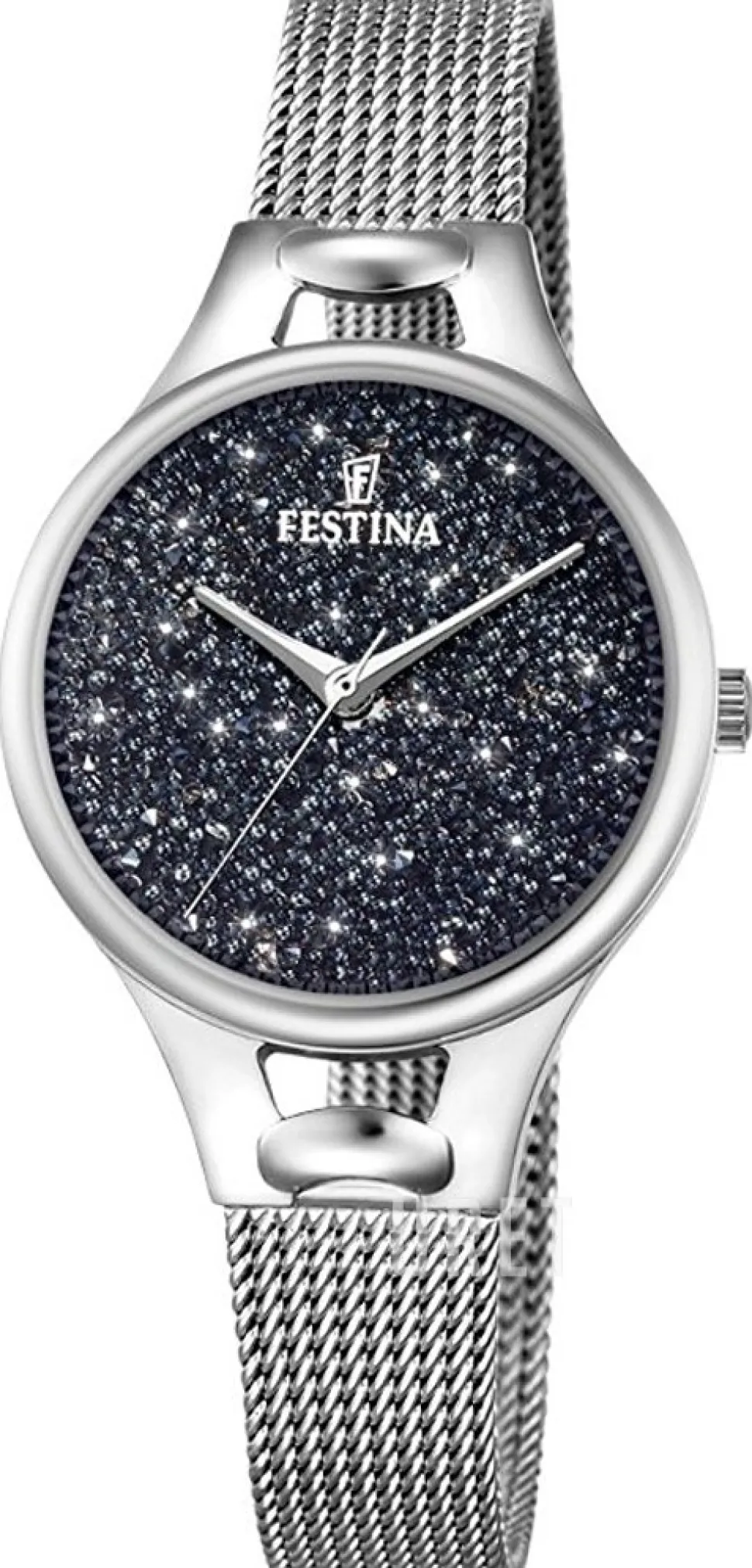 Mademoiselle Kristallinfattad/Stål Ø32 mm