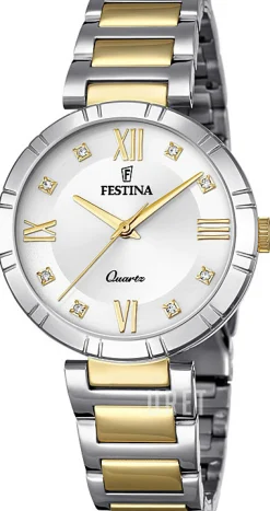 Mademoiselle Silverfärgad/Gulguldtonat stål Ø32 mm