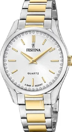 Mademoiselle Silverfärgad/Gulguldtonat stål Ø35.5 mm