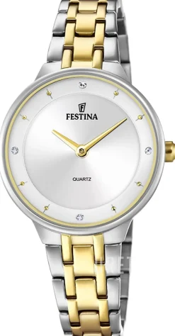 Mademoiselle Silverfärgad/Gulguldtonat stål Ø30.5 mm