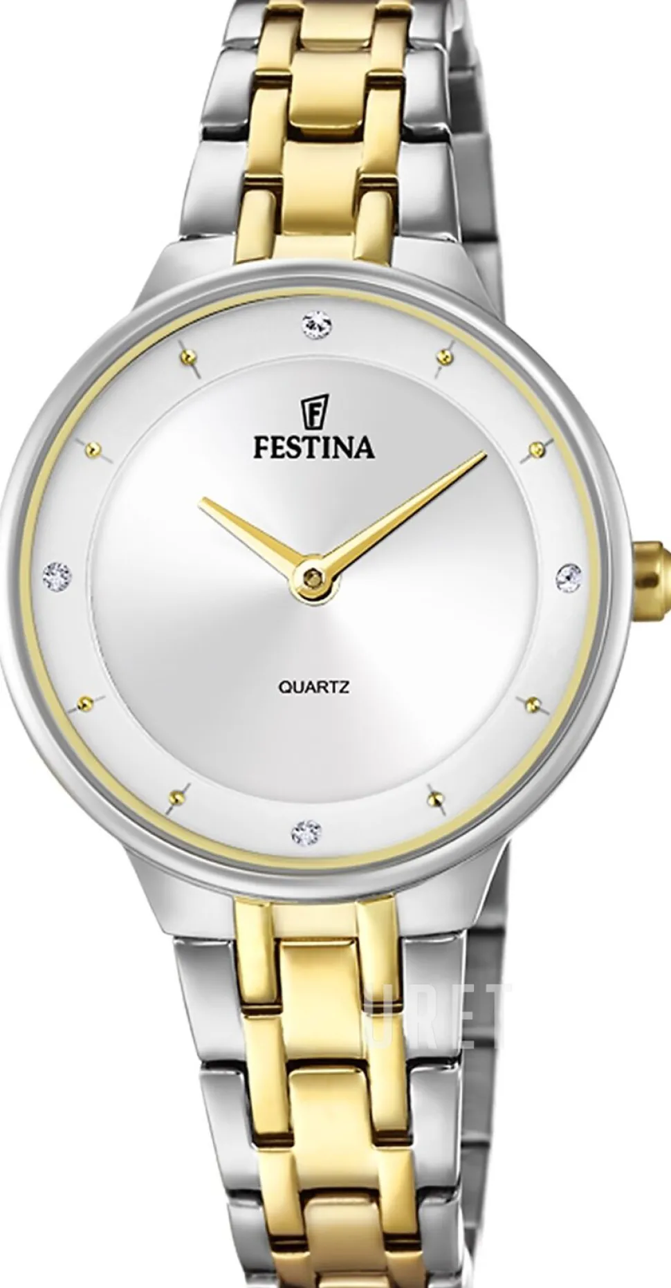 Mademoiselle Silverfärgad/Gulguldtonat stål Ø30.5 mm