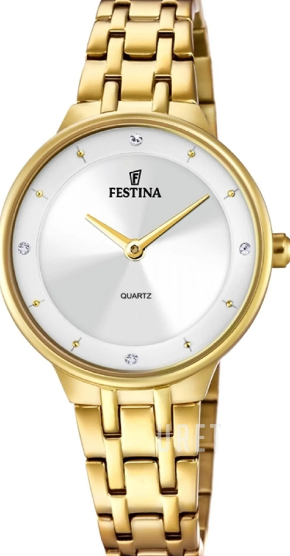 Mademoiselle Silverfärgad/Gulguldtonat stål Ø30.5 mm