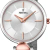 Mademoiselle Silverfärgad/Roséguldstonat stål Ø29 mm