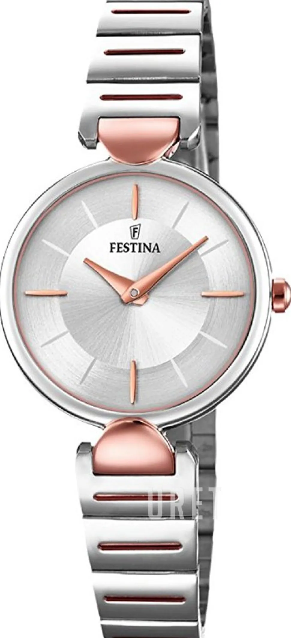 Mademoiselle Silverfärgad/Roséguldstonat stål Ø29 mm