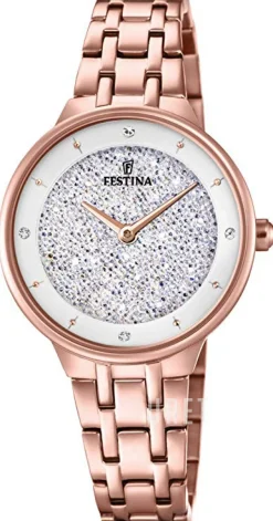 Mademoiselle Silverfärgad/Roséguldstonat stål Ø30.5 mm