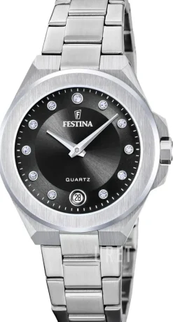 Mademoiselle Svart/Stål Ø33 mm