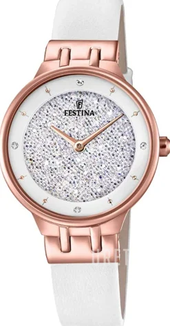 Mademoiselle Vit/Läder Ø30.5 mm