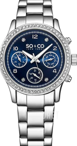 Madison Blå/Stål Ø38 mm