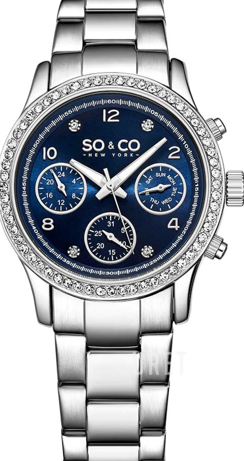 Madison Blå/Stål Ø38 mm