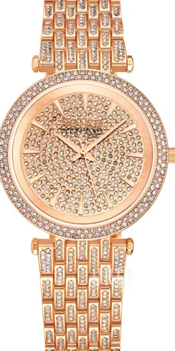 Madison Roséguldstonad/Roséguldstonat stål Ø38 mm