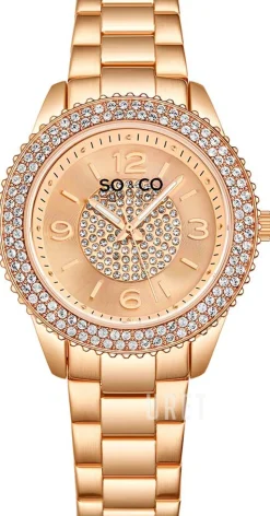 Madison Roséguldstonad/Roséguldstonat stål Ø38 mm