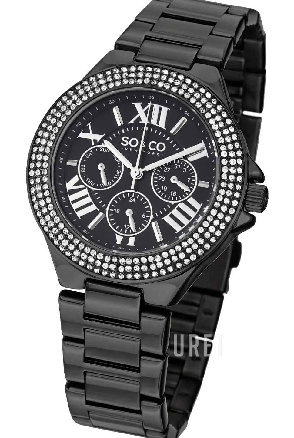 Madison Svart/Stål Ø38 mm