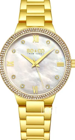 Madison Vit/Gulguldtonat stål Ø38 mm