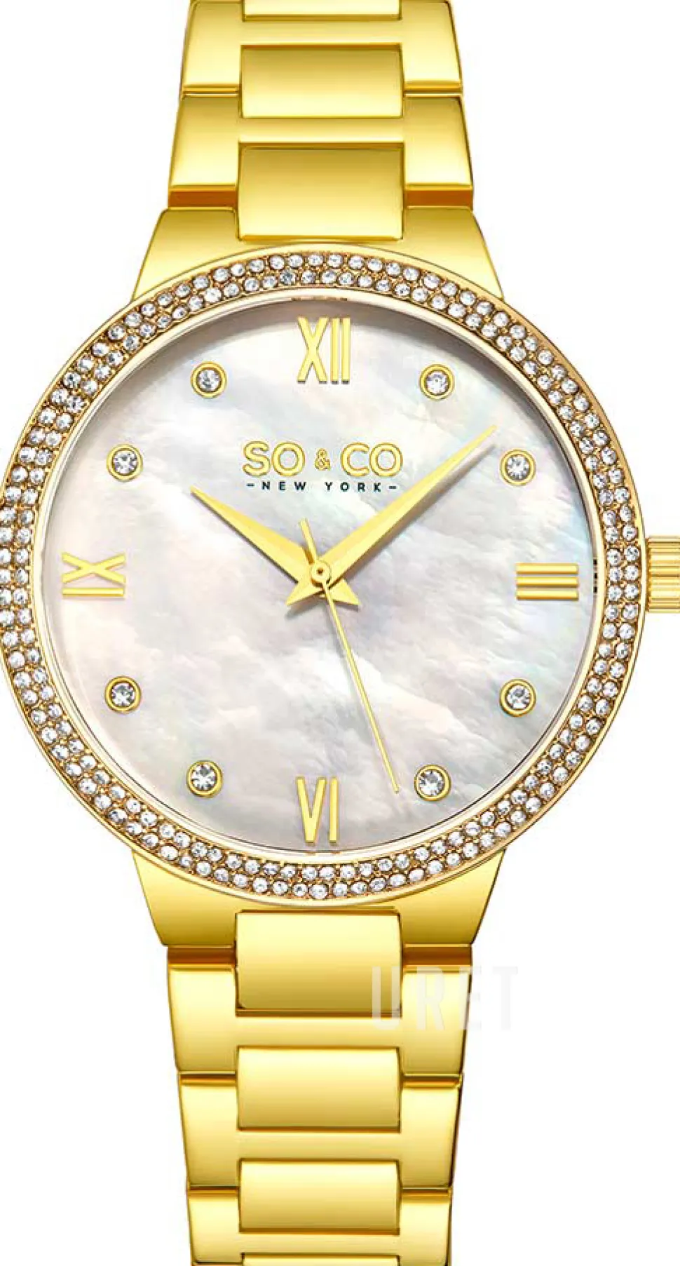 Madison Vit/Gulguldtonat stål Ø38 mm