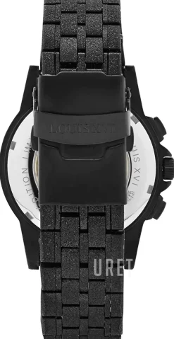 Majeste Frosted Iced Out Svart/Stål Ø43 mm