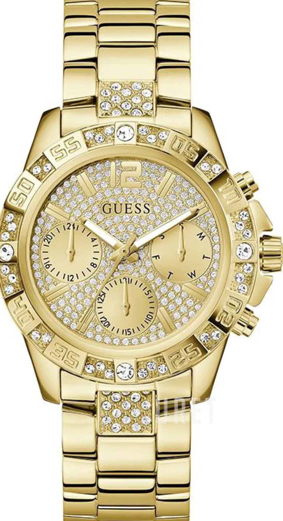 Majesty Guld/Gulguldtonat stål Ø40 mm